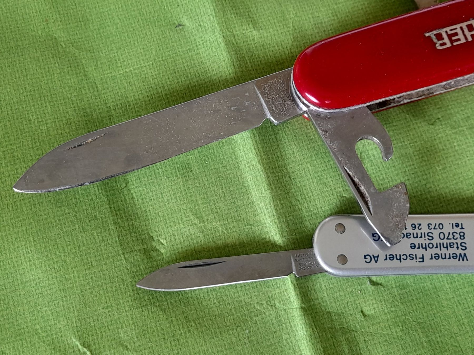 Victorinox Coltelli tascabile: 4 Taschenmesser/Werbemesser – Usato da Aeschi b.Spiez venduto da 52_wochen 9