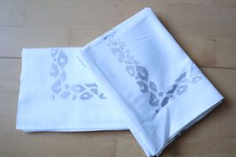 2x Kissenbezüge Christian Fischbacher, Satin Leo, NEU