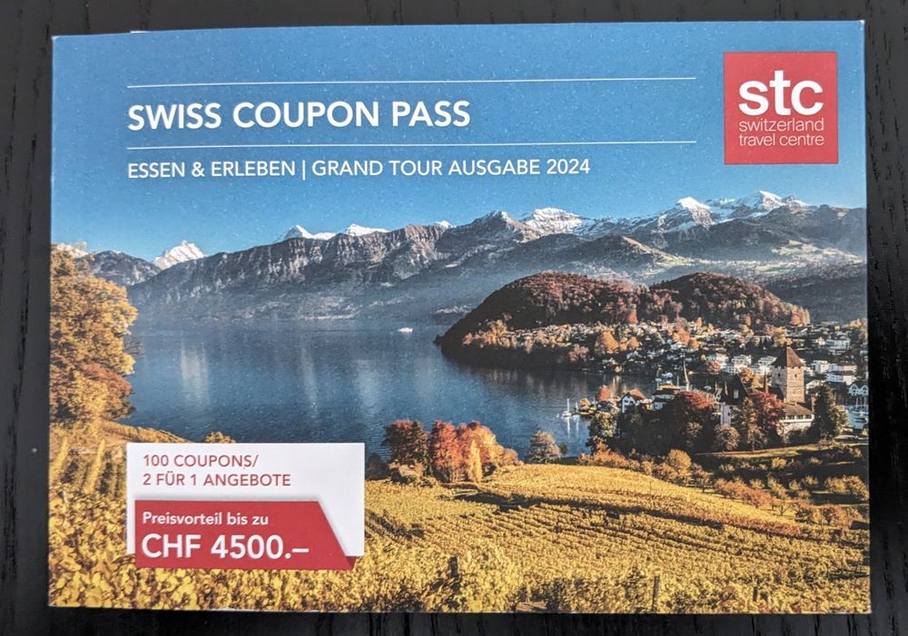 Swiss Coupon Pass Buch 2024 Kaufen auf Ricardo