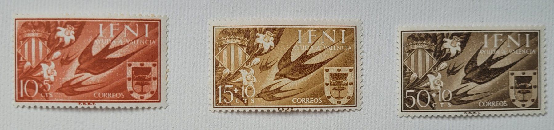 Tutti i francobolli: IFNI - SPANIEN / ESPAGNE  - 1958 – Nuovo (secondo la descrizione) da Neftenbach venduto da Mador6