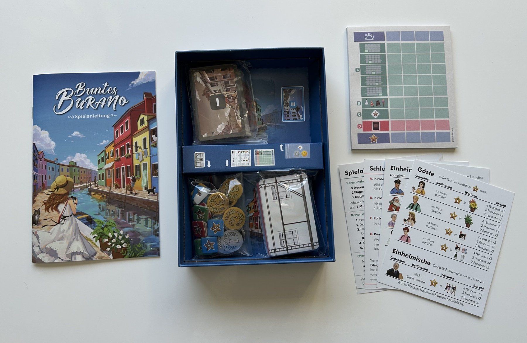 Spiele: Brettspiel "Buntes Burano" - Board Game Circus – Neu (gemäss Beschreibung) aus Baar von WhatTheFunk01 2