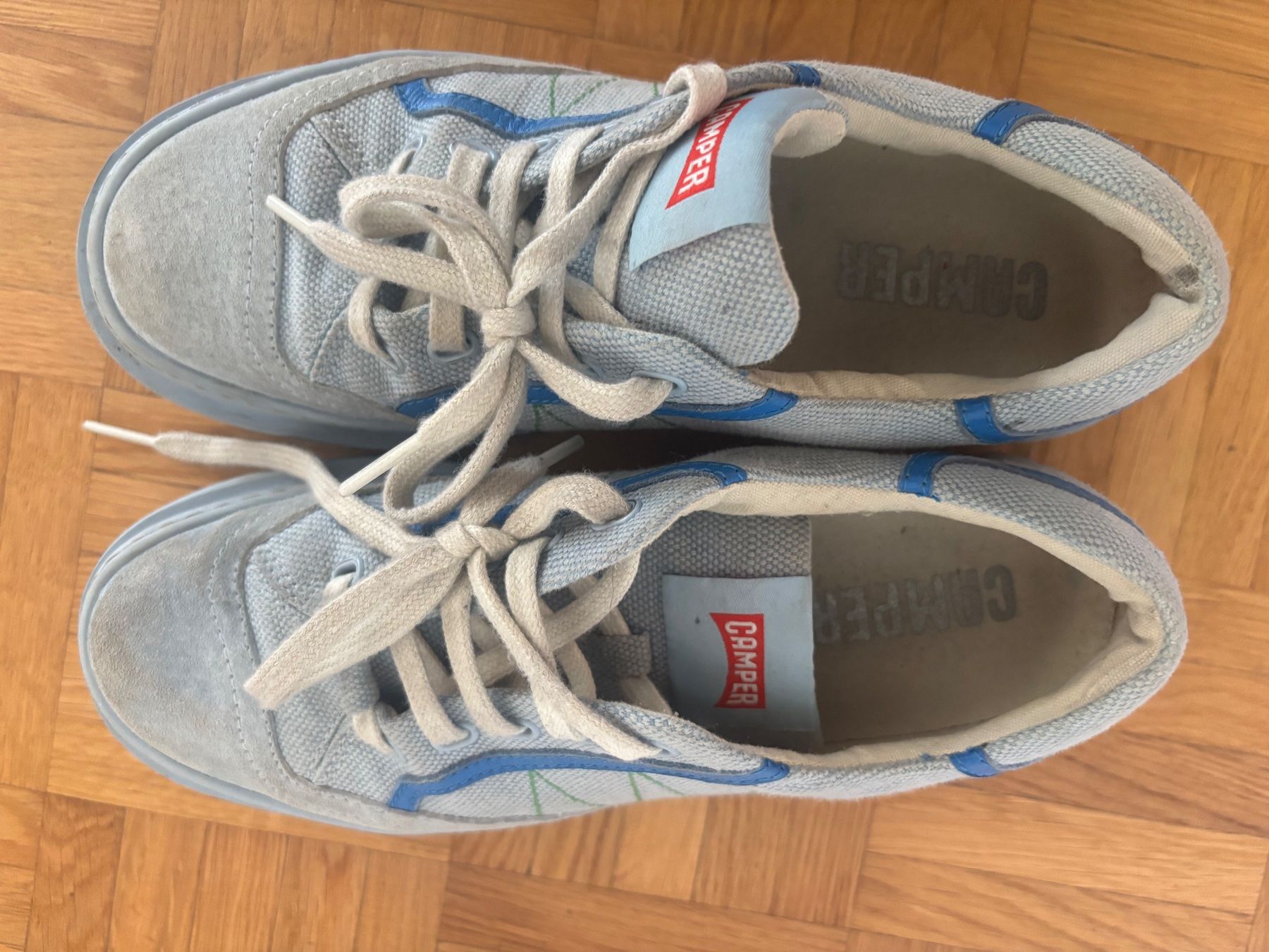 Camper Damenschuhe: Camper Brutus Sneakers in Hellblau – Gebraucht aus Adliswil von buchstabensuppe 3