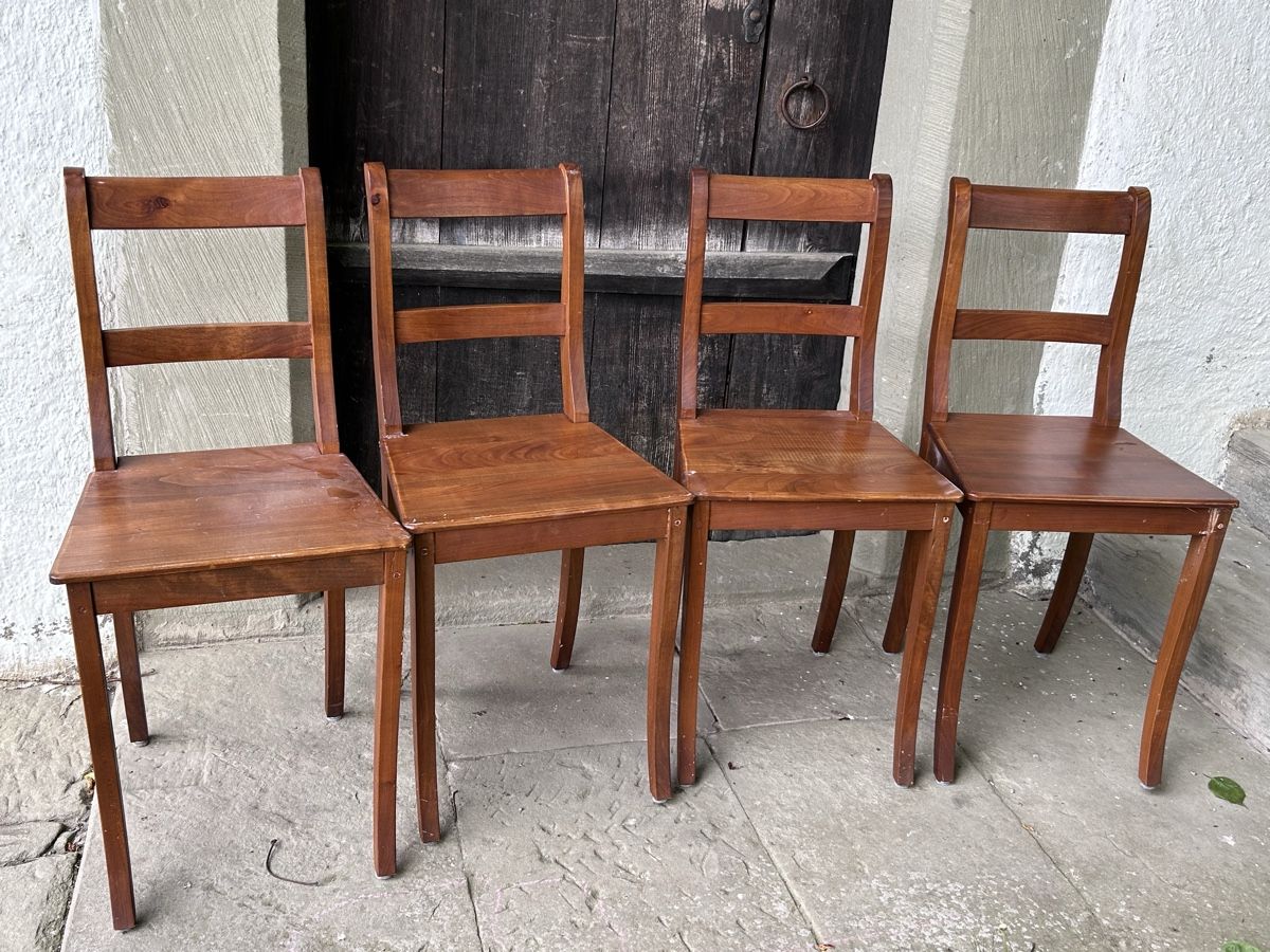 Sedie: 4 Holzstühle (Biedermeierstil) – Usato da Zürich venduto da luk01