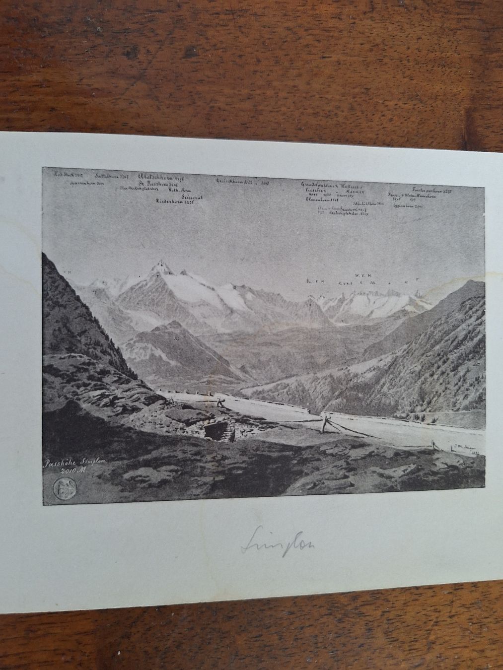 Incisioni: SIMPLON 2 GRAVURES – Usato da Bevaix venduto da bohrap 1
