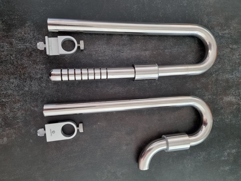 Kallefornia Chrom-Rohr-Set Für Makita DVC265 - 2x 50cm Rohre Ø38mm