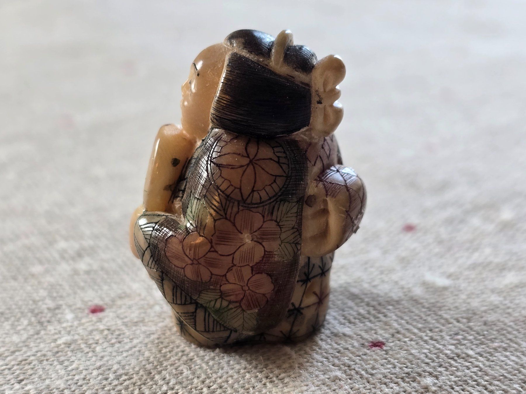 Statuette: Netsuke aus Japan TAGUA NUSS – Usato da Bottmingen venduto da sandy_2 2