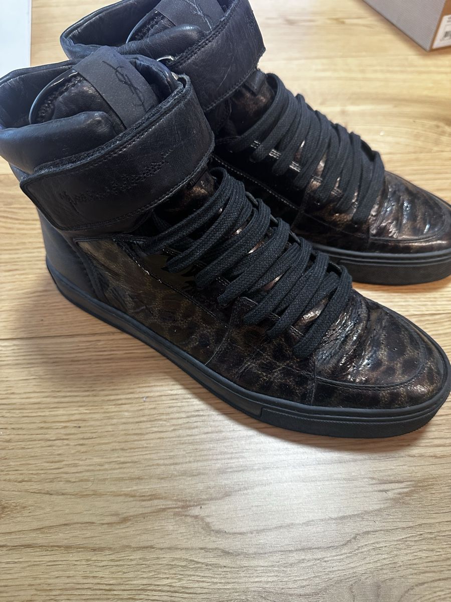 Saint Laurent Herrenschuhe: YSL Malibu High Top Sneaker Leopard 43 – Gebraucht aus Kreuzlingen von 927572