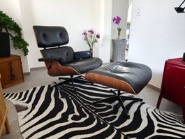 Iconique Eames Lounge Chair & Ottoman – Édition Vitra Museum
