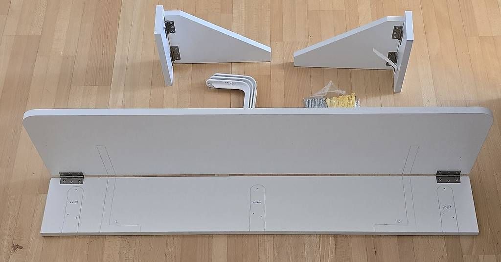 Tavoli: Klapptisch Holz MDF weiss – Usato da Bern venduto da damianmichel 1