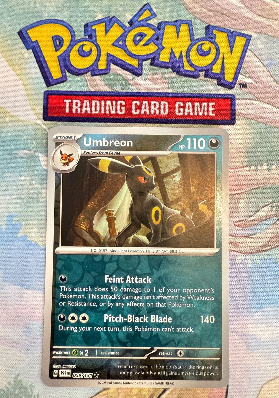 Cartoline: Umbreon Reverse Holo Prismatic Evolutions 059/131 – Nuovo (secondo la descrizione) da Sempach venduto da R-G