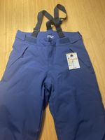 Pantalon de ski Wedze bleu avec bretelles, taille 12-14