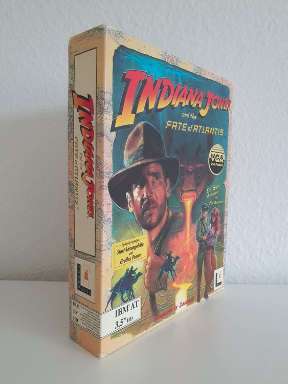 PC Indiana Jones and the Fate of Atlantis⁠ (1992) Big Box (D'occasion) à Greifensee pour CHF 55 – avec livraison | Acheter sur