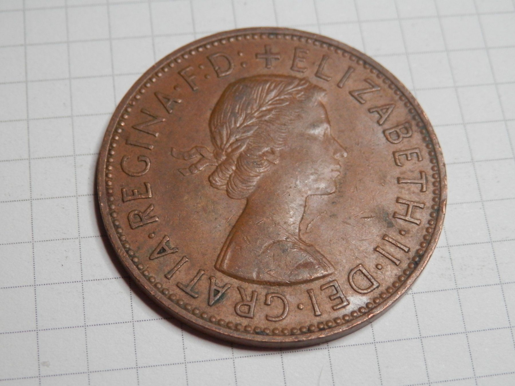 Alle Münzen: Großbritannien 1 Penny, 1963 – Gebraucht aus Weiach von weiach81