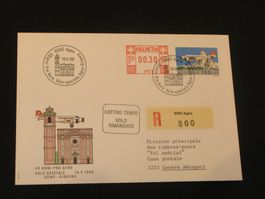50 Jahre pro Aero Sonderflug 19.05.1988 Agno - Ginevra