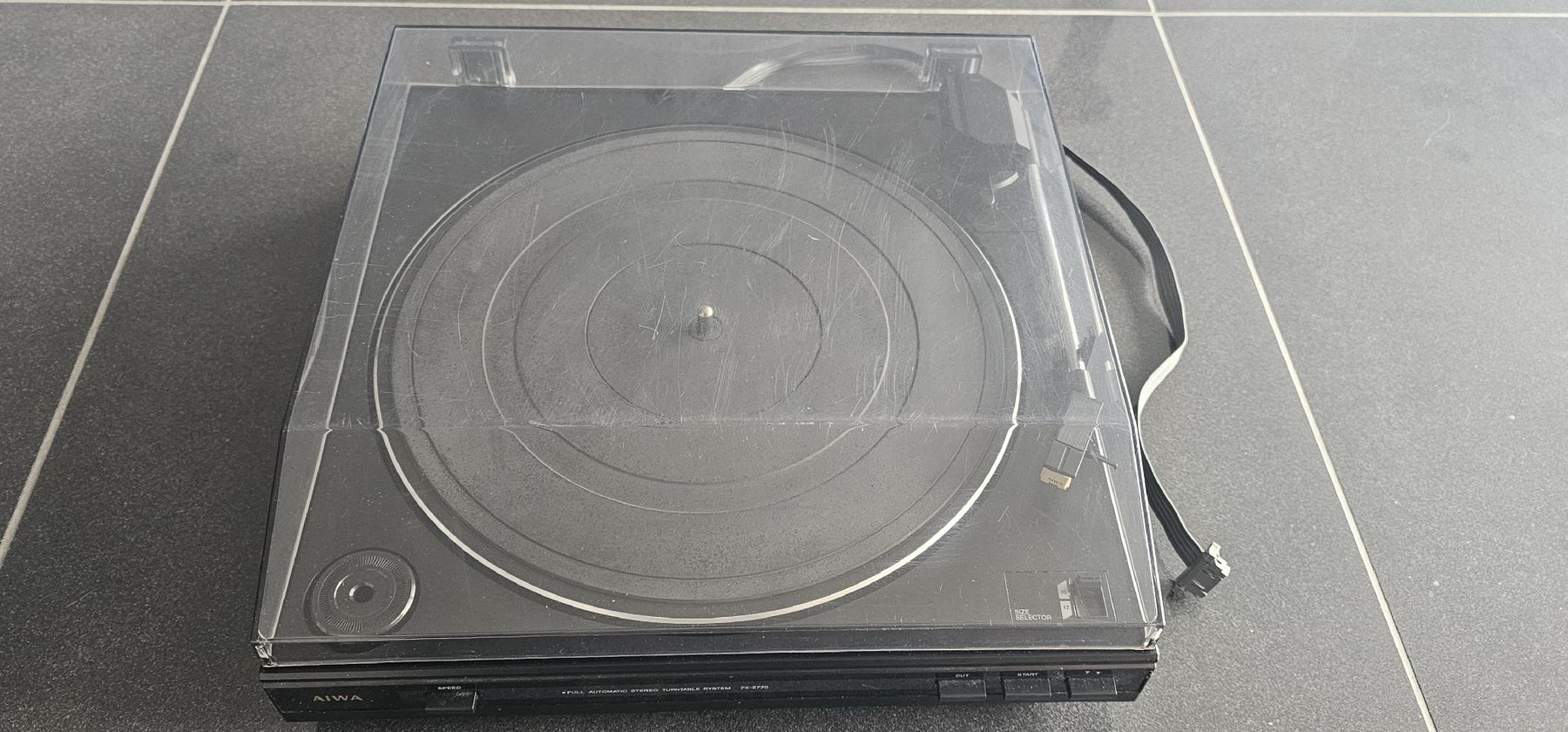 Aiwa Giradischi: Plattenspieler AIWA Model no PX-E770 – Usato da Lengnau AG venduto da Scheslain01 2