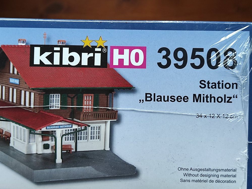 Bahnhof "Blausee-Mitholz", Bausatz, Kibri H0 | Kaufen Auf Ricardo