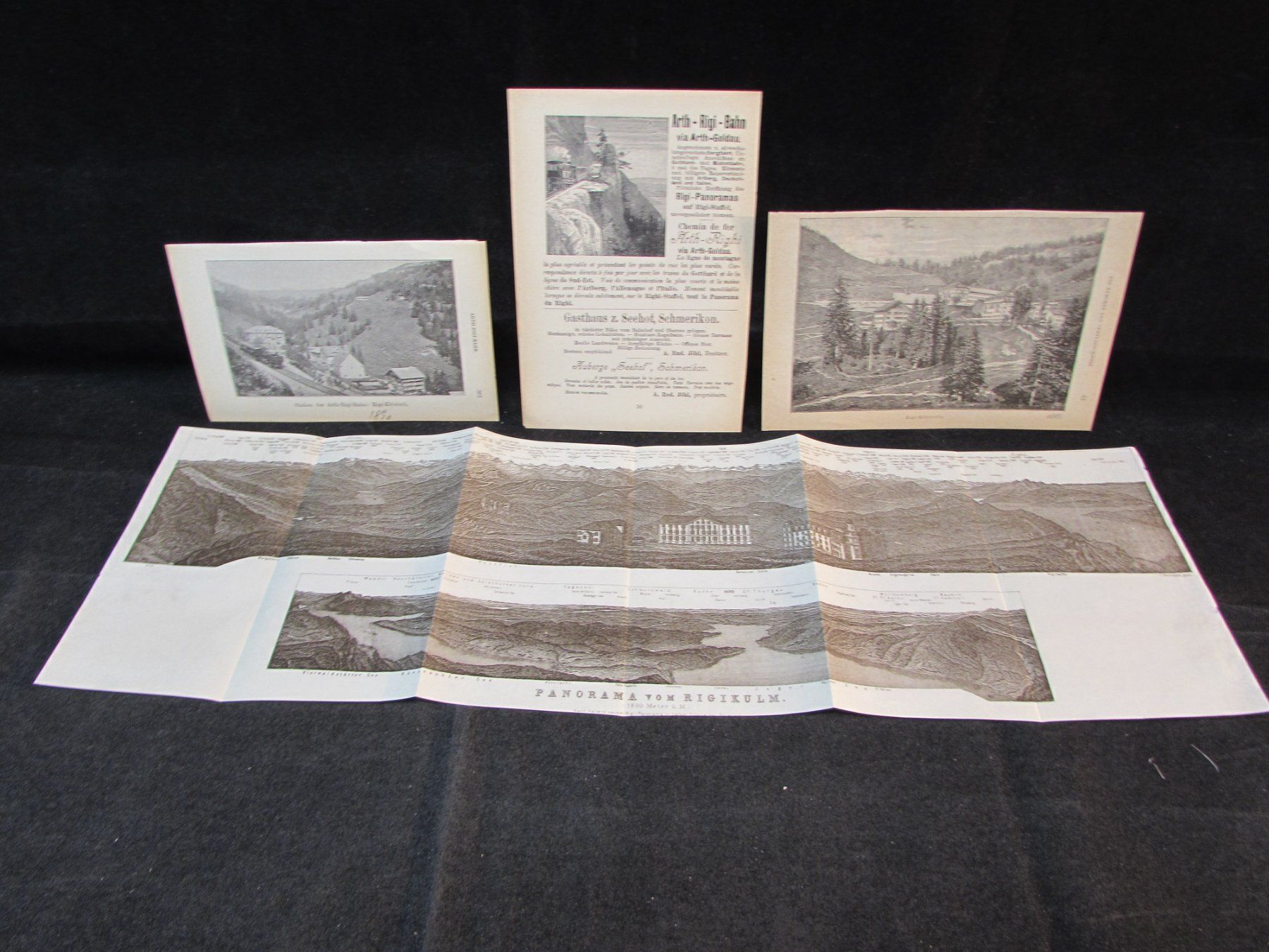 Stiche: Rigi-Lot, Klösterli, 1886 – Gebraucht aus Walchwil von Shells1