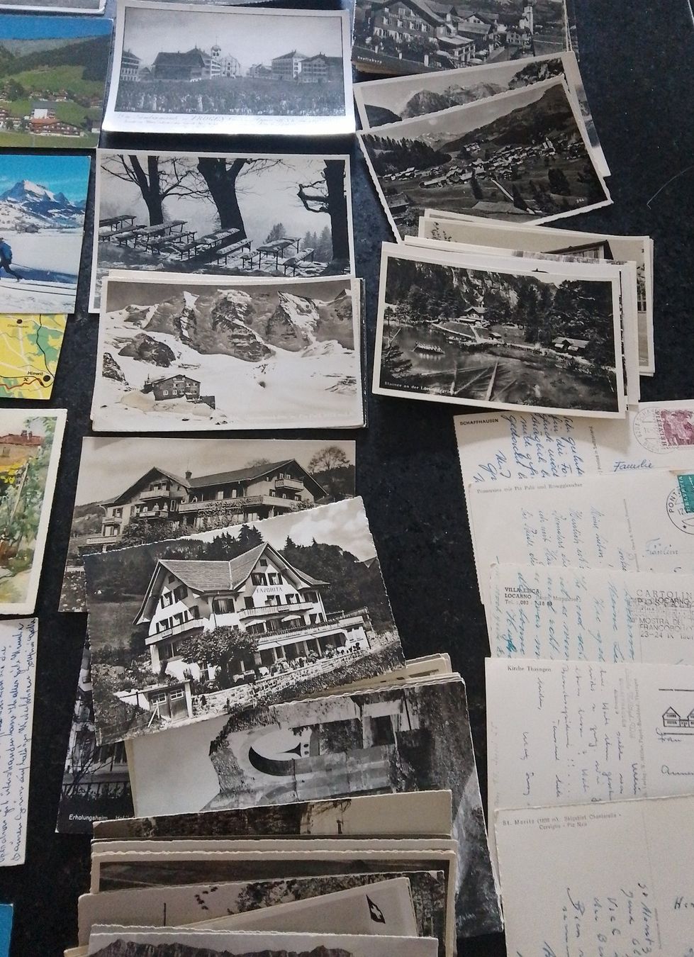Cartes postales: Ansichtskarten Postkarten Schweiz ca. 405 Stk. 1,720 kg. – D'occasion à Wohlen AG par salamanderspielwaren 6