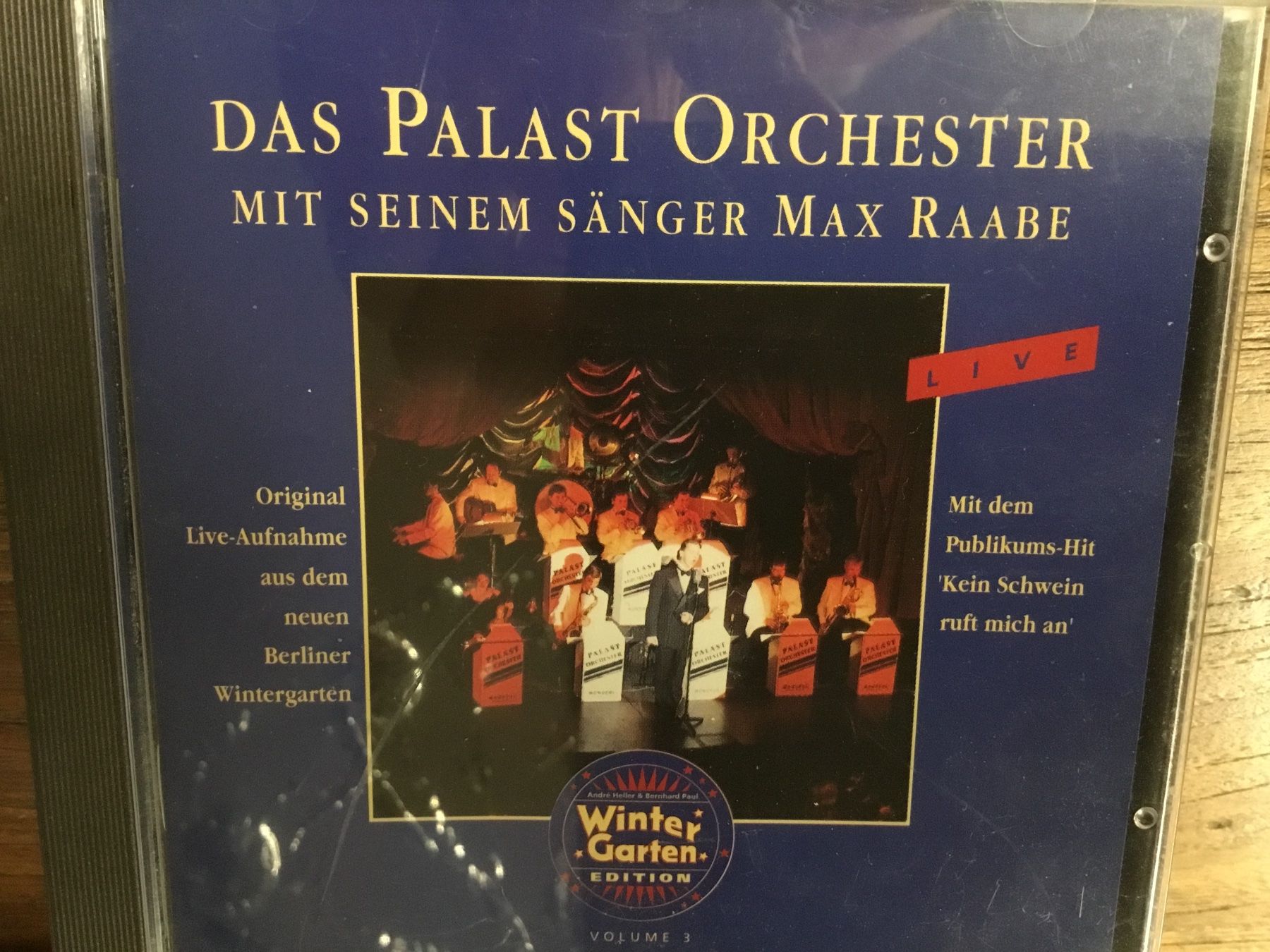 CD: MAX RAABE mit Palast Orchester - Wintergarten Edition CD – Usato da Thierachern venduto da sweden08