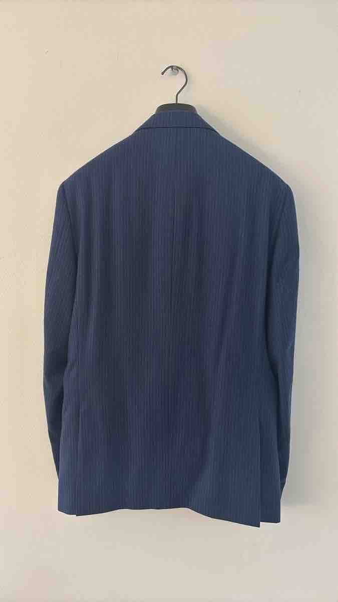 Completi, tute sportive e funzionali: Aristoteli Bitsiani Pin Stripe Suit, Blue – Nuovo (secondo la descrizione) da Zürich venduto da janders 5