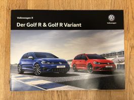 Prospekt Volkswagen Golf R & Golf R Variant 2018