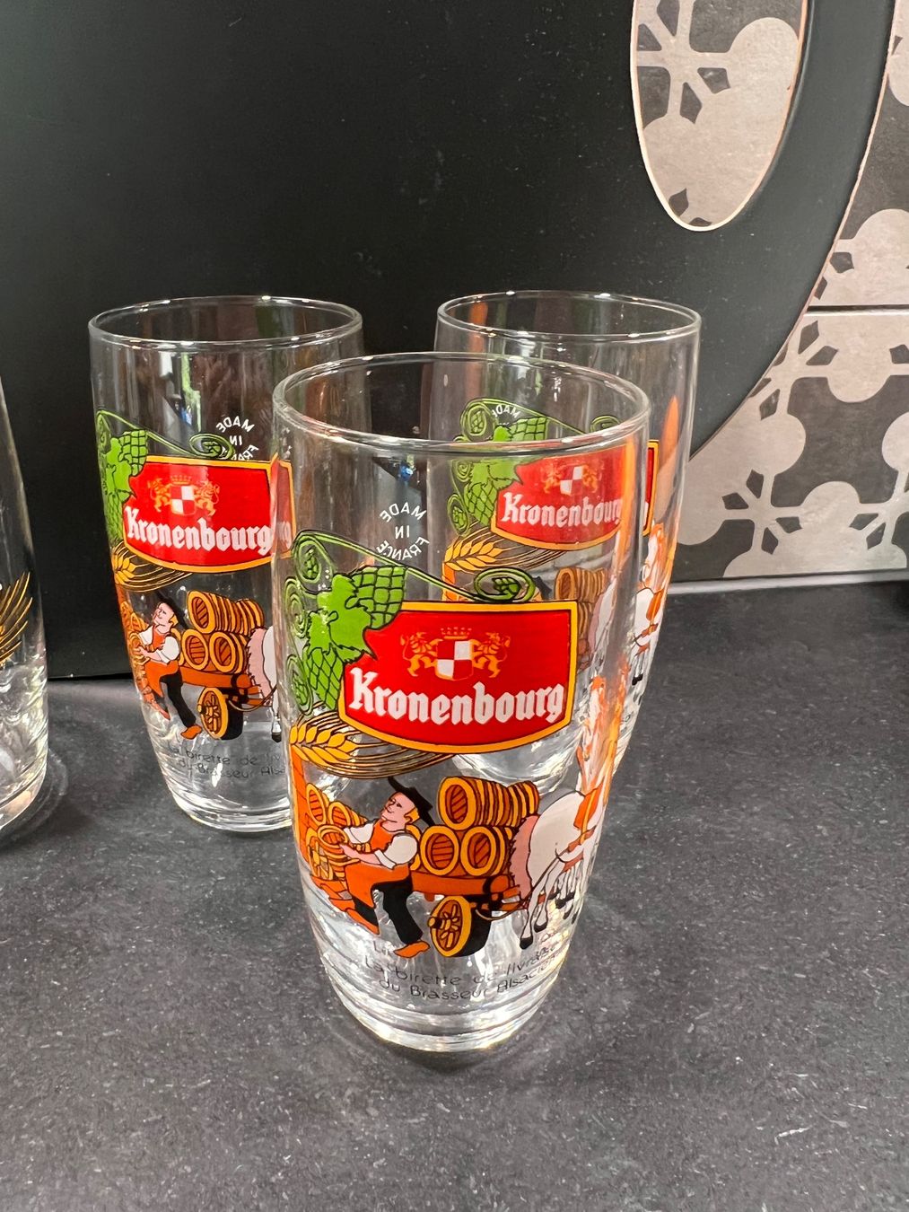 Bicchieri: Vintage drinking glasses – Nuovo (secondo la descrizione) da Lausanne venduto da NYC67 2