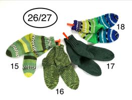 handgestrickte Socken, 26/27