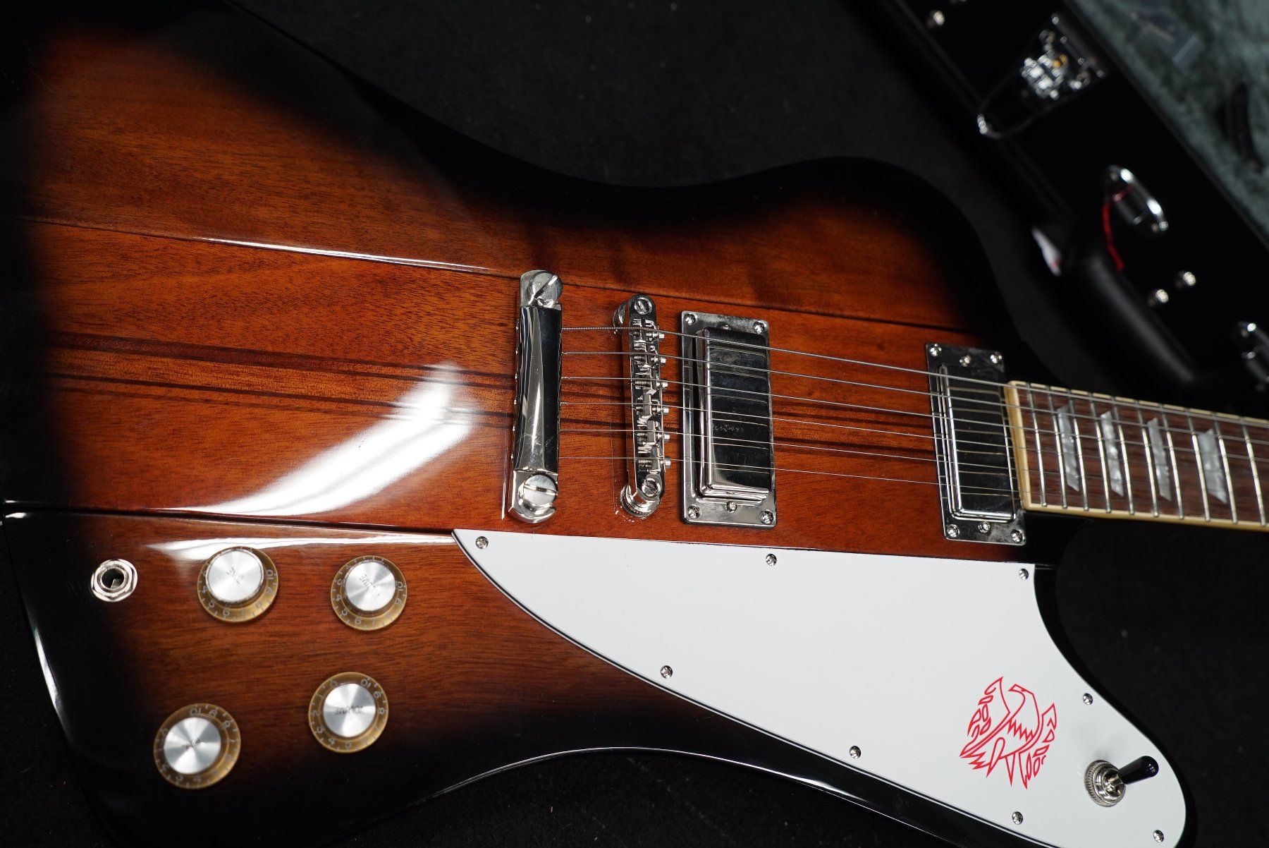 Epiphone Musikinstrumente: Epiphone „Inspired by Gibson“ Firebird. mit Koffer – Gebraucht aus Ortschwaben von Musictrade 3