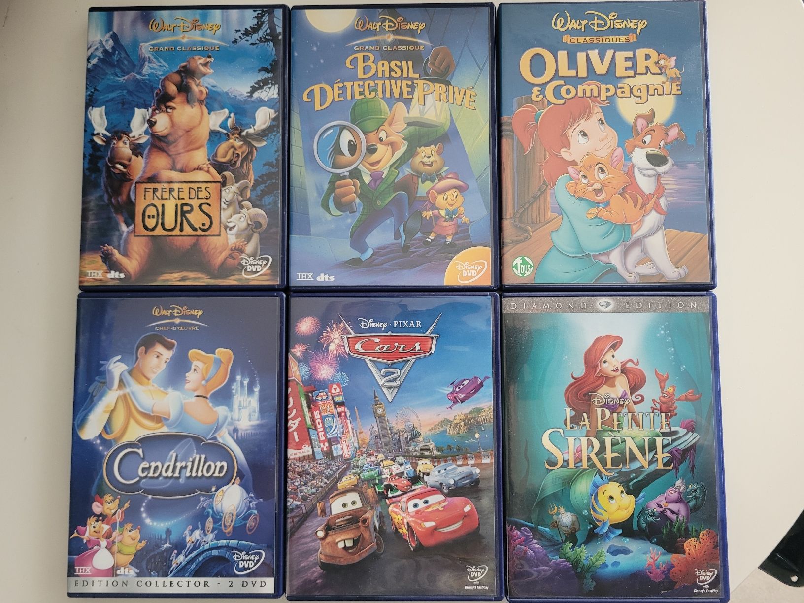 Alle DVDs: Collection 24 DVD Disney et autres – Gebraucht aus Morges von PascRoch