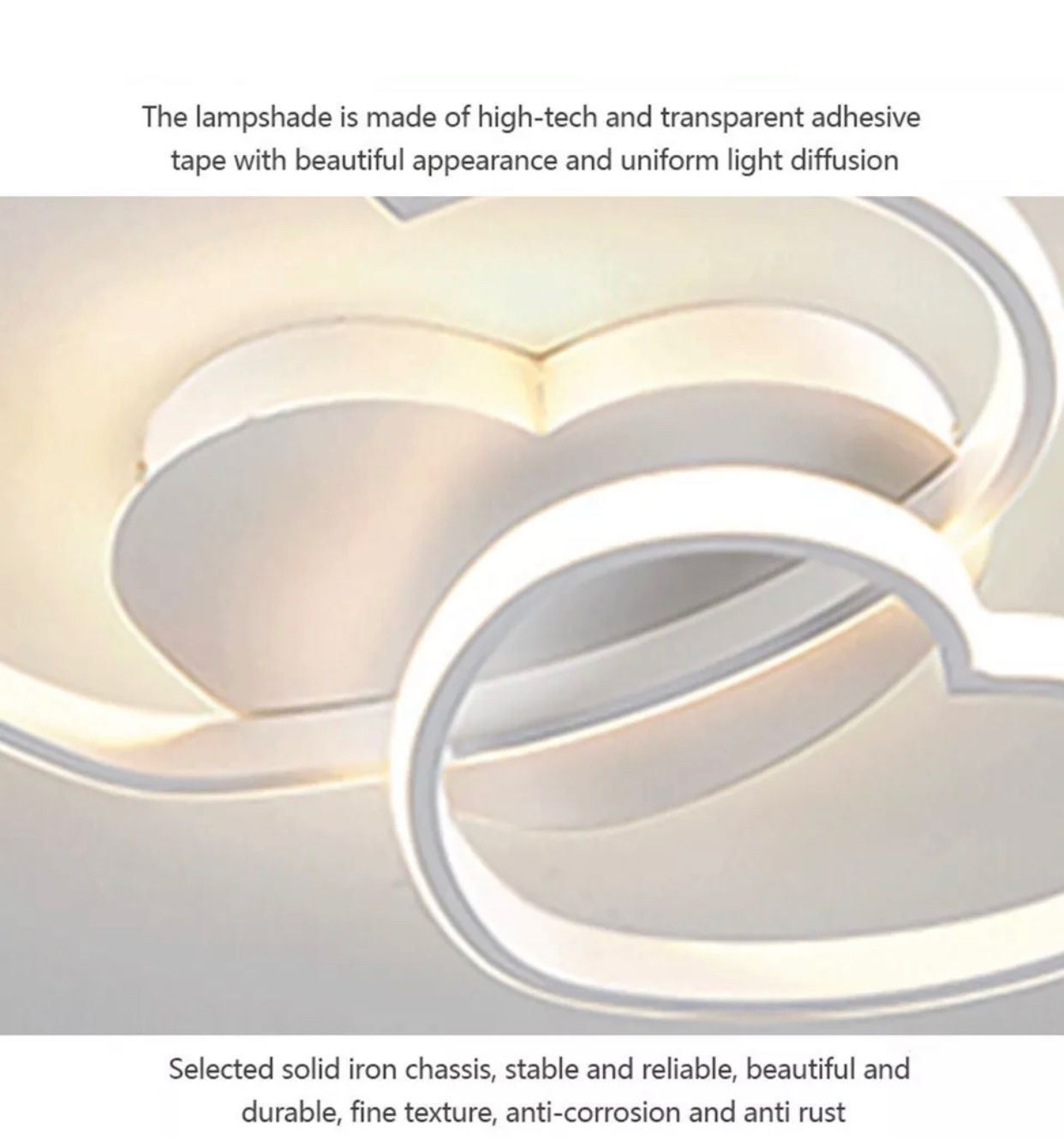 Lampadari & plafoniere: LED Deckenlampe Deckenleuchte Dimmbar He – Nuovo e nell'imballaggio originale da Amriswil venduto da JaJa-Express 7