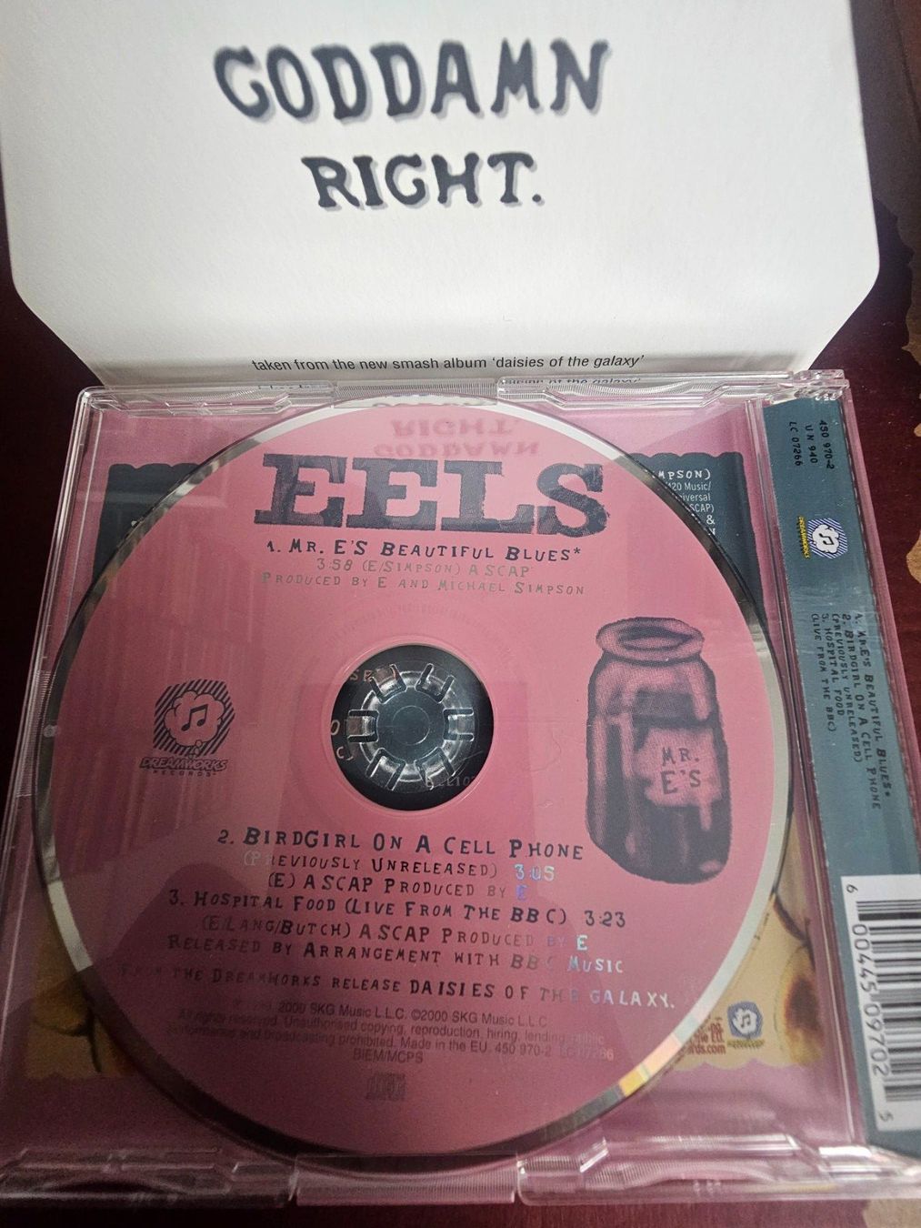 CDs: CD Single - Eels – Mr. E's Beautiful Blues (2000) – Gebraucht aus Biberist von Foolio0 3