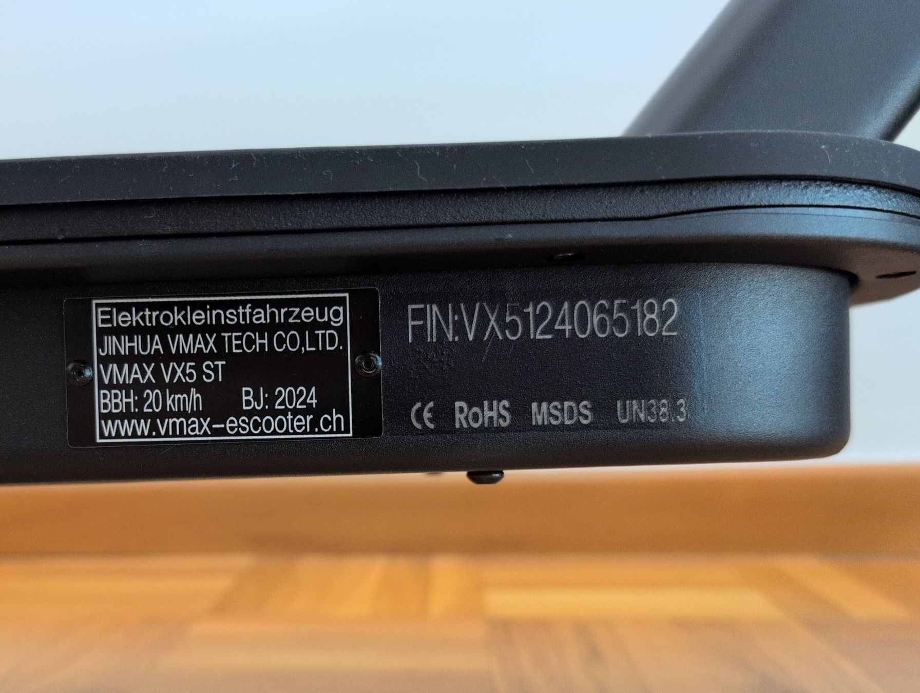 VMAX Kickboard: E-Scooter, Vmax VX5 ST – Gebraucht aus Massagno von sugus07 9