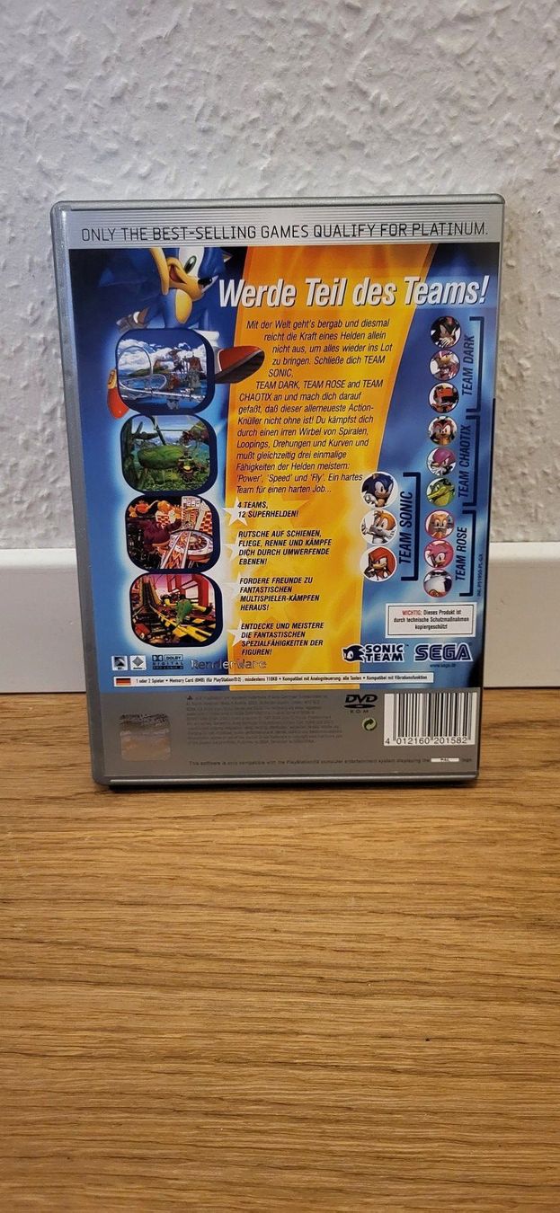 Sony Spiele: PS2 - Sonic Heroes – Gebraucht aus Münsingen von Heroism2010 1