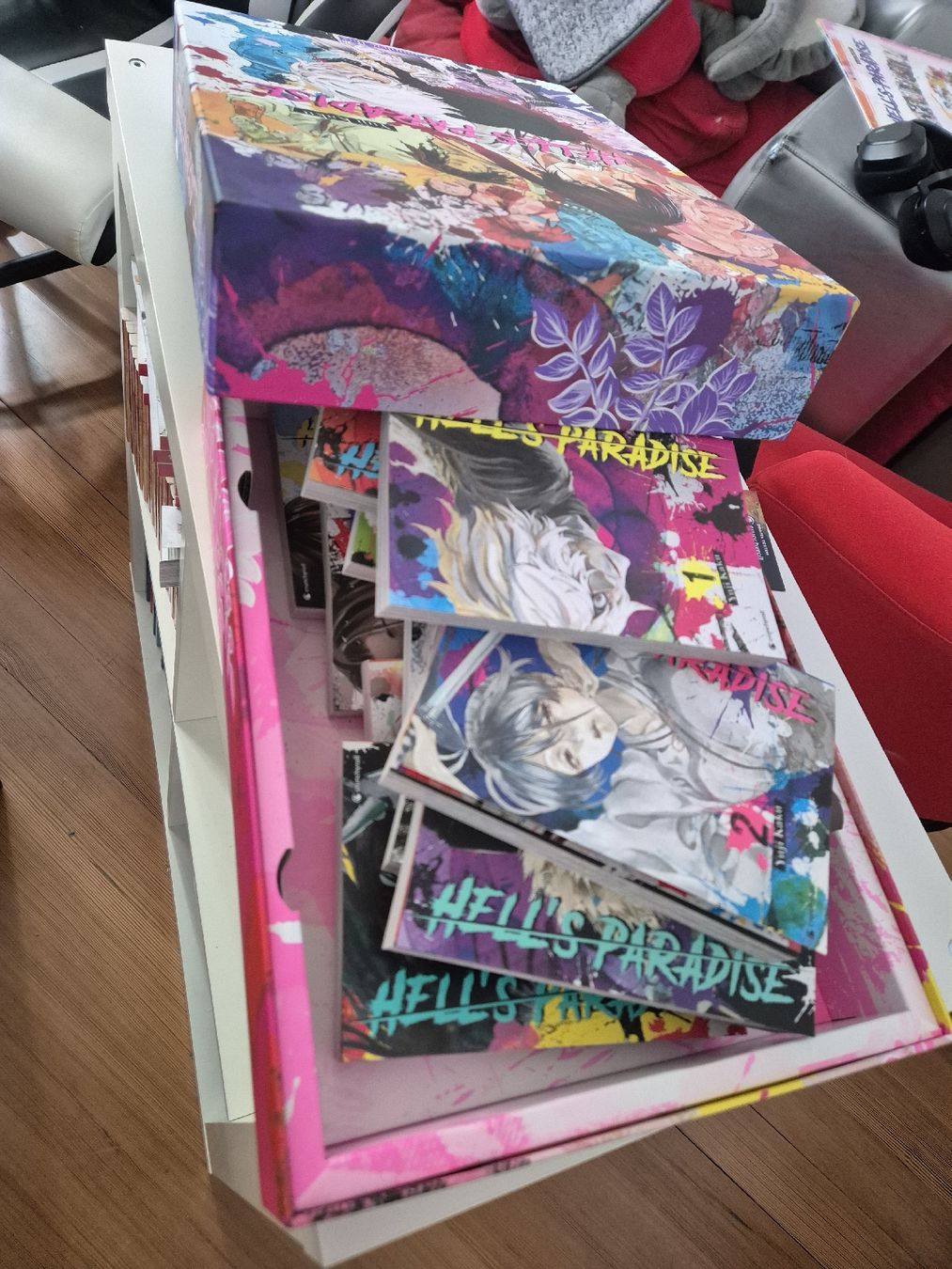 Comics: Hell`s Paradise komplette Serie mit Box und Postern – Gebraucht aus Bern von Maia3006 2