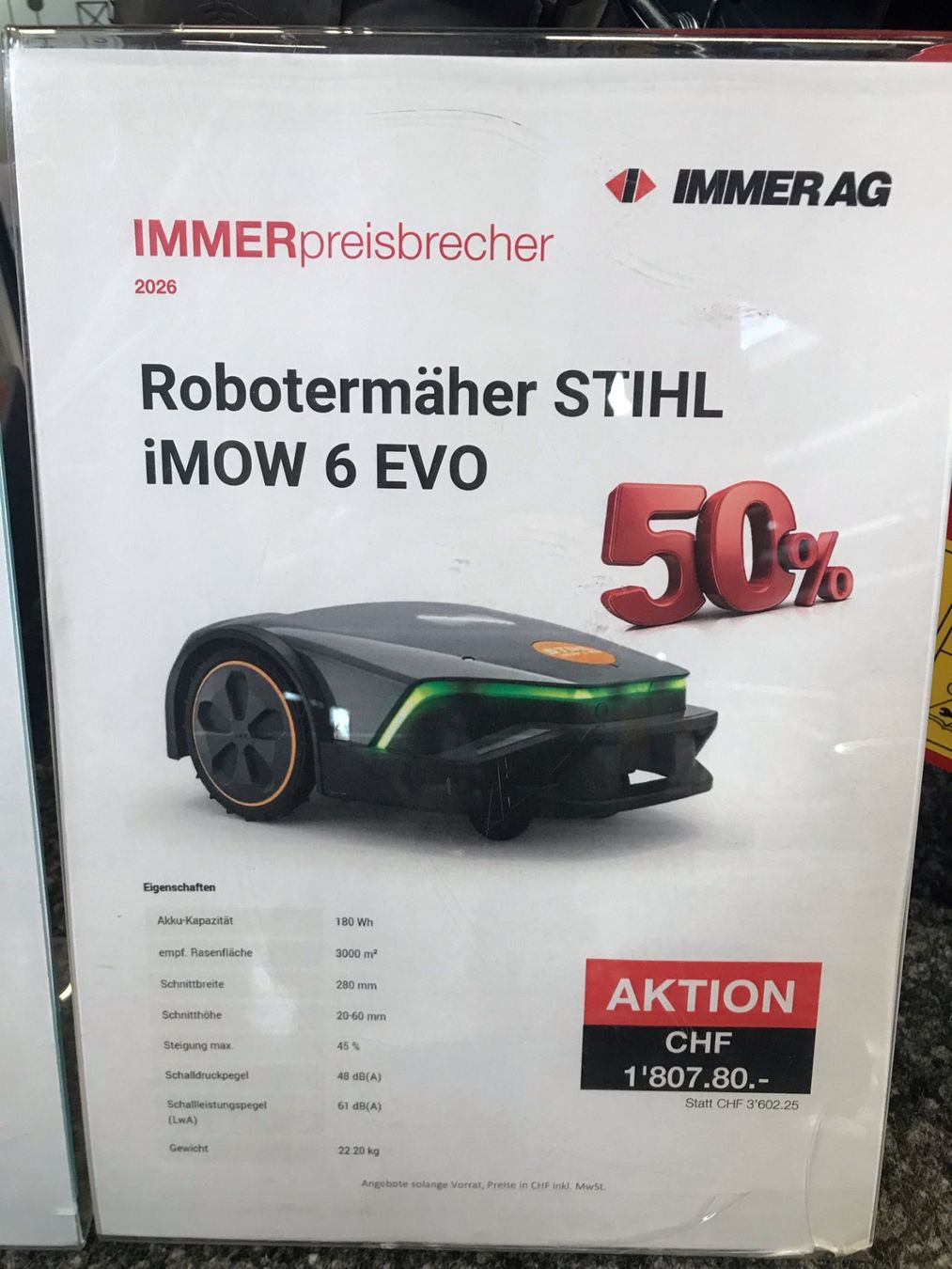 Tagliaerba: STIHL iMOW® 6 EVO – Nuovo e nell'imballaggio originale da Uetendorf venduto da IMMER_AG