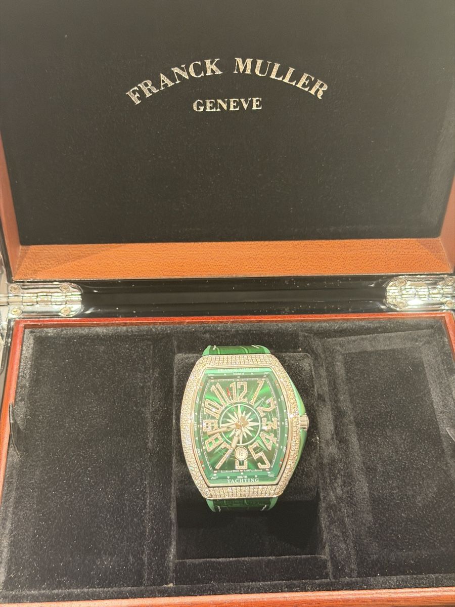 Franck Muller Orologi: Franck Muller Yachting Custom Diamonds Full Set – Usato da Cressier NE venduto da mat_h76s 1
