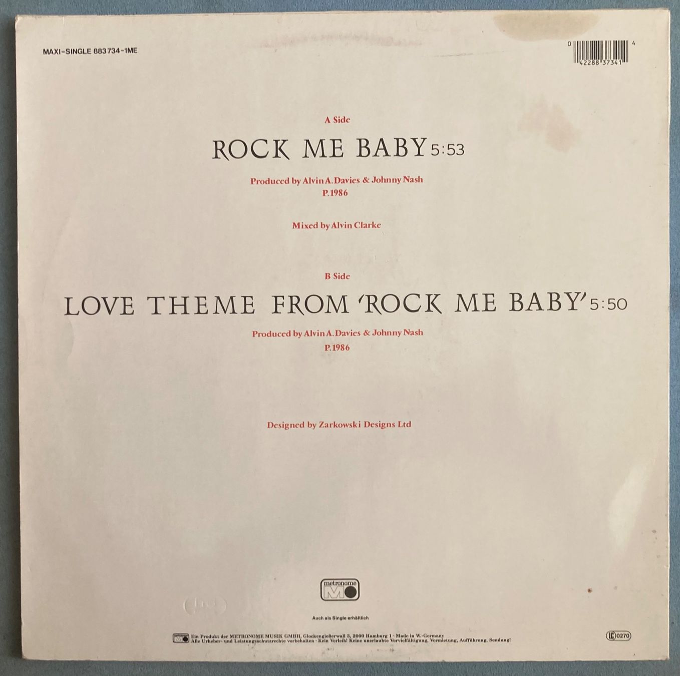 Dischi in vinile: JOHNNY NASH - ROCK ME BABY – Usato da Poliez-Pittet venduto da Newtown-Records 1