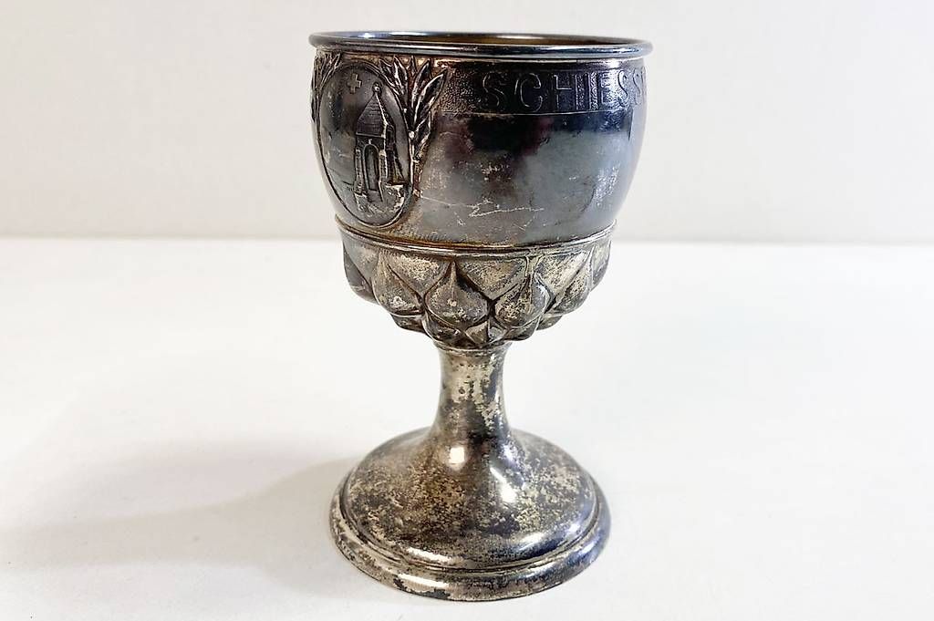 Altre raccolte & rarità: Alter Morgarten Silber Schützenbecher 1922 – Usato da Ballwil venduto da ClassicGallery 4