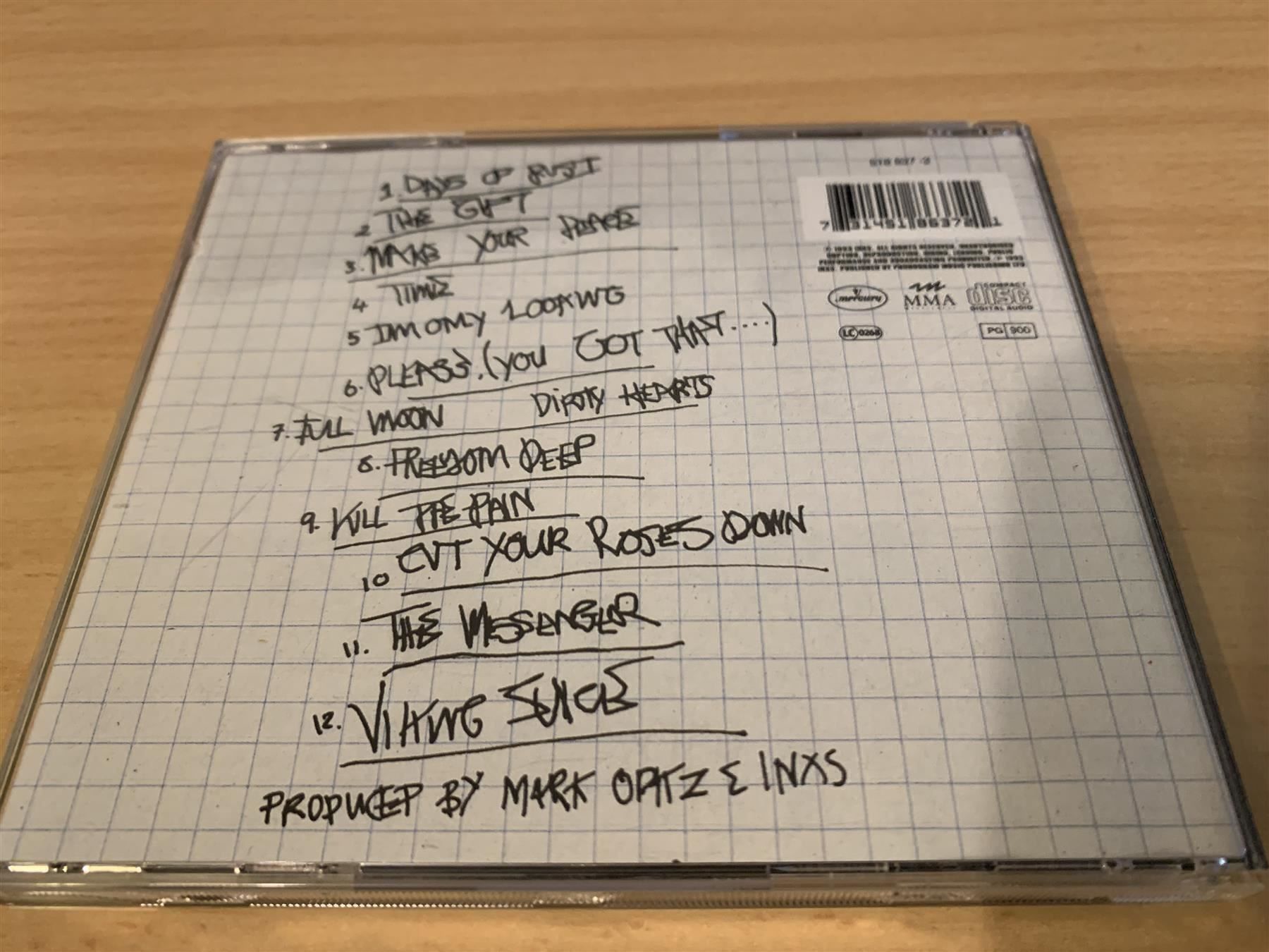 CD: INXS – Full Moon, Dirty Hearts – Usato da Rikon im Tösstal venduto da Alpenmutz 1