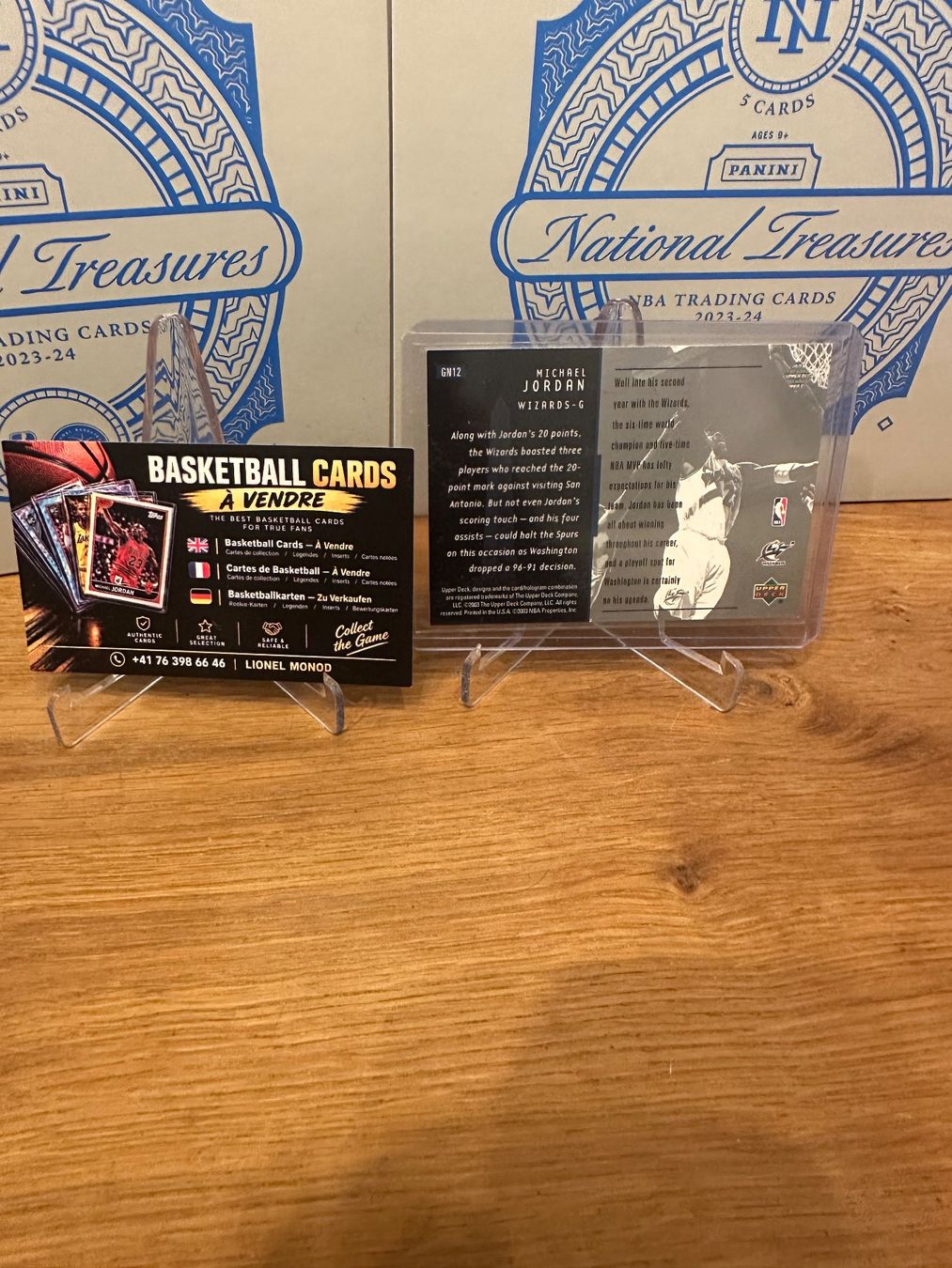 Nba Carte collezionabili: Michael Jordan Upper Deck Game Night 2002 – Usato da Vullierens venduto da Gaara04 1