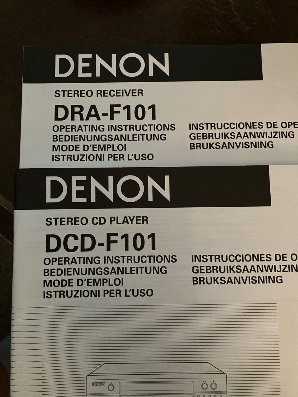 Denon Ricevitori: DENON - Stereoanlage Receiver/CD – Usato da Ellikon a d Thur venduto da Glumsoe 1