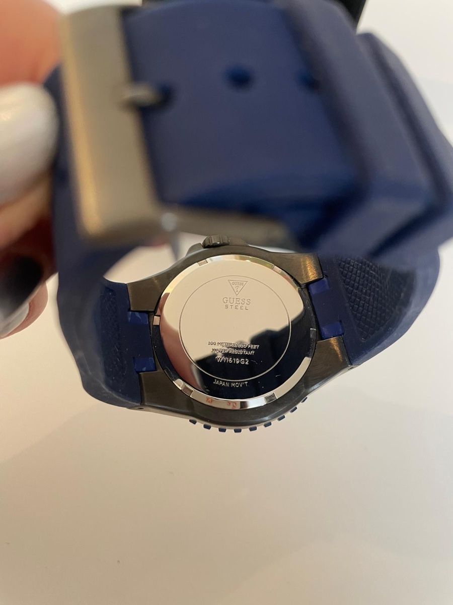 Guess Uhren: Guess Herrenuhr Chronograph Blau mit Box – Neu und originalverpackt aus Basel von Ch2005 6