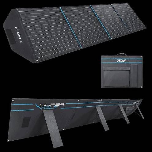 Dispositivi a energia solare: Supervolt 250W faltbare Solartasche – Usato da Bülach venduto da CAMPTIVITY