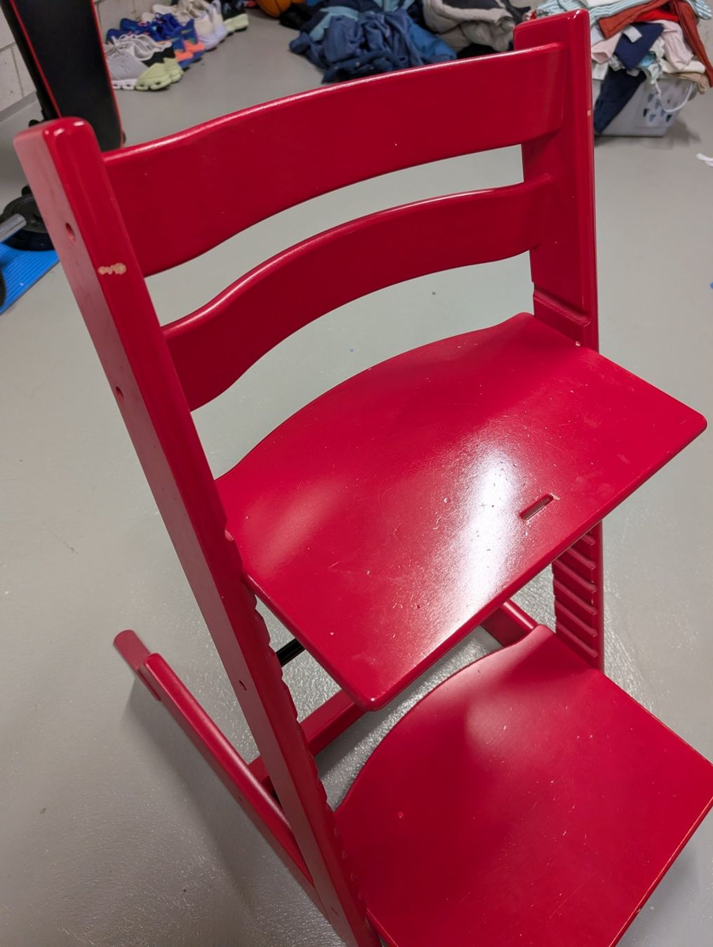 Stokke Seggioloni: Stokke Tripp Trapp mit Baby Kit – Usato da Lausen venduto da Fructis200 1