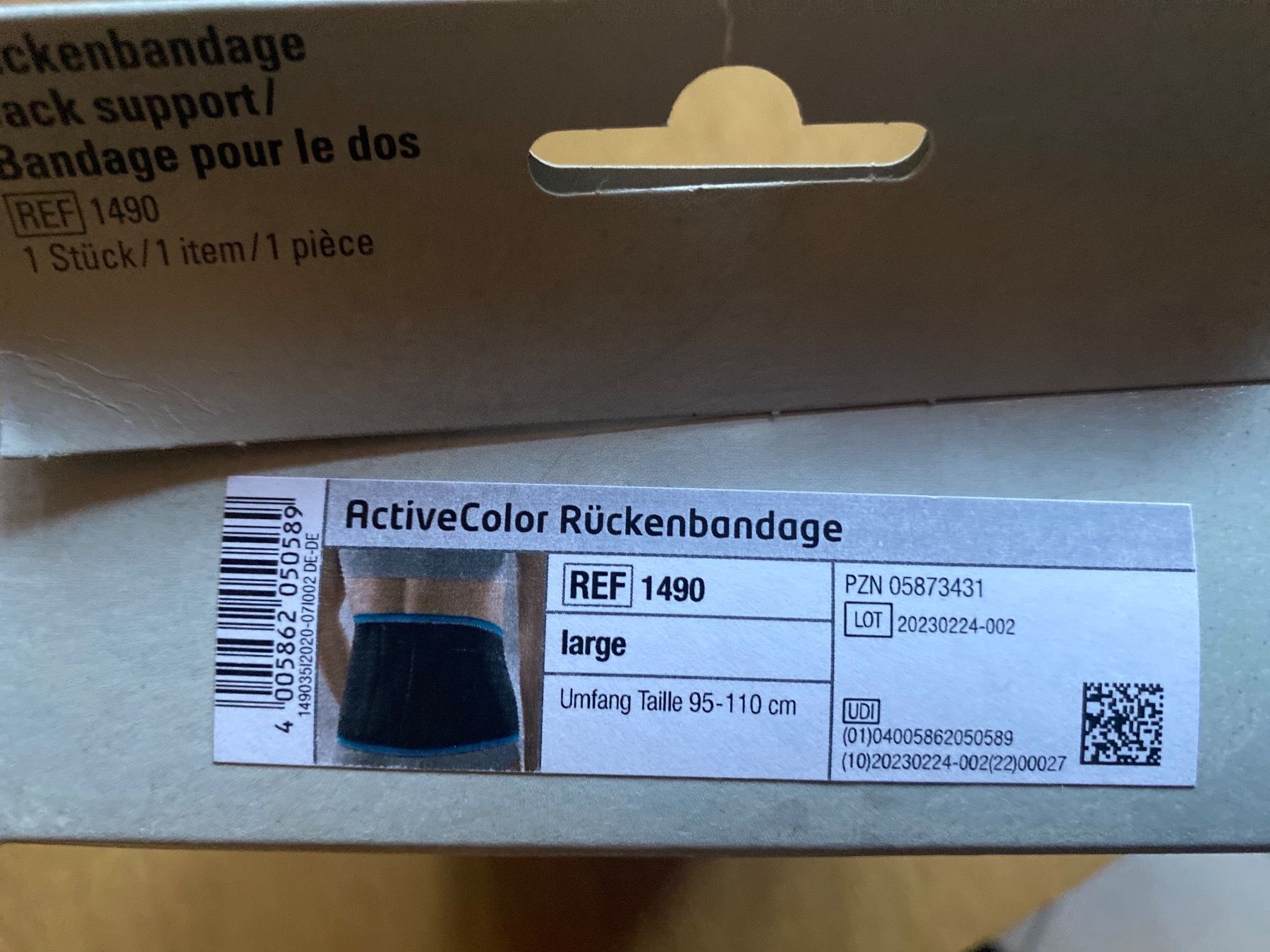 Bort Attrezzature mediche: Rückenbandage – Usato da St. Silvester venduto da Redneck83 2