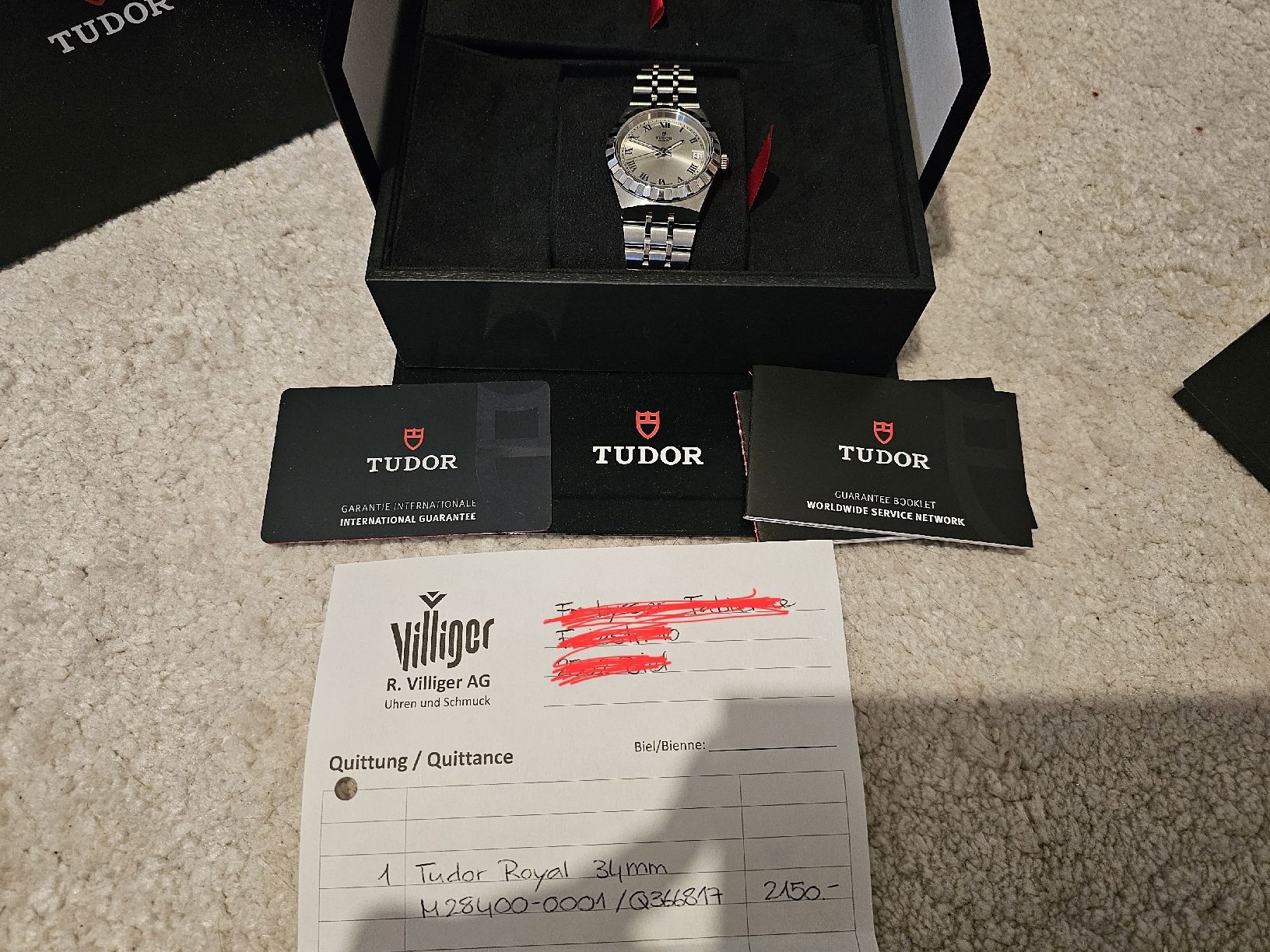 Tudor Uhren: Tudor Royal 34mm Silber – Neu (gemäss Beschreibung) aus Biel/Bienne von FaLy99