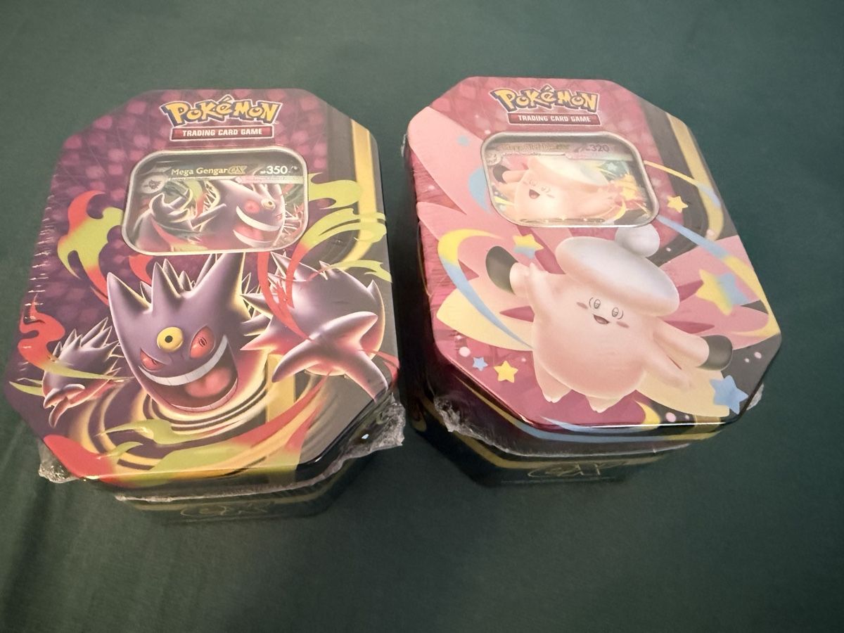 Pokémon Carte collezionabili: POKÉMON MEGA MOONLIT EX TIN BUNDLE (EN) – Nuovo e nell'imballaggio originale da Oberengstringen venduto da sigurros