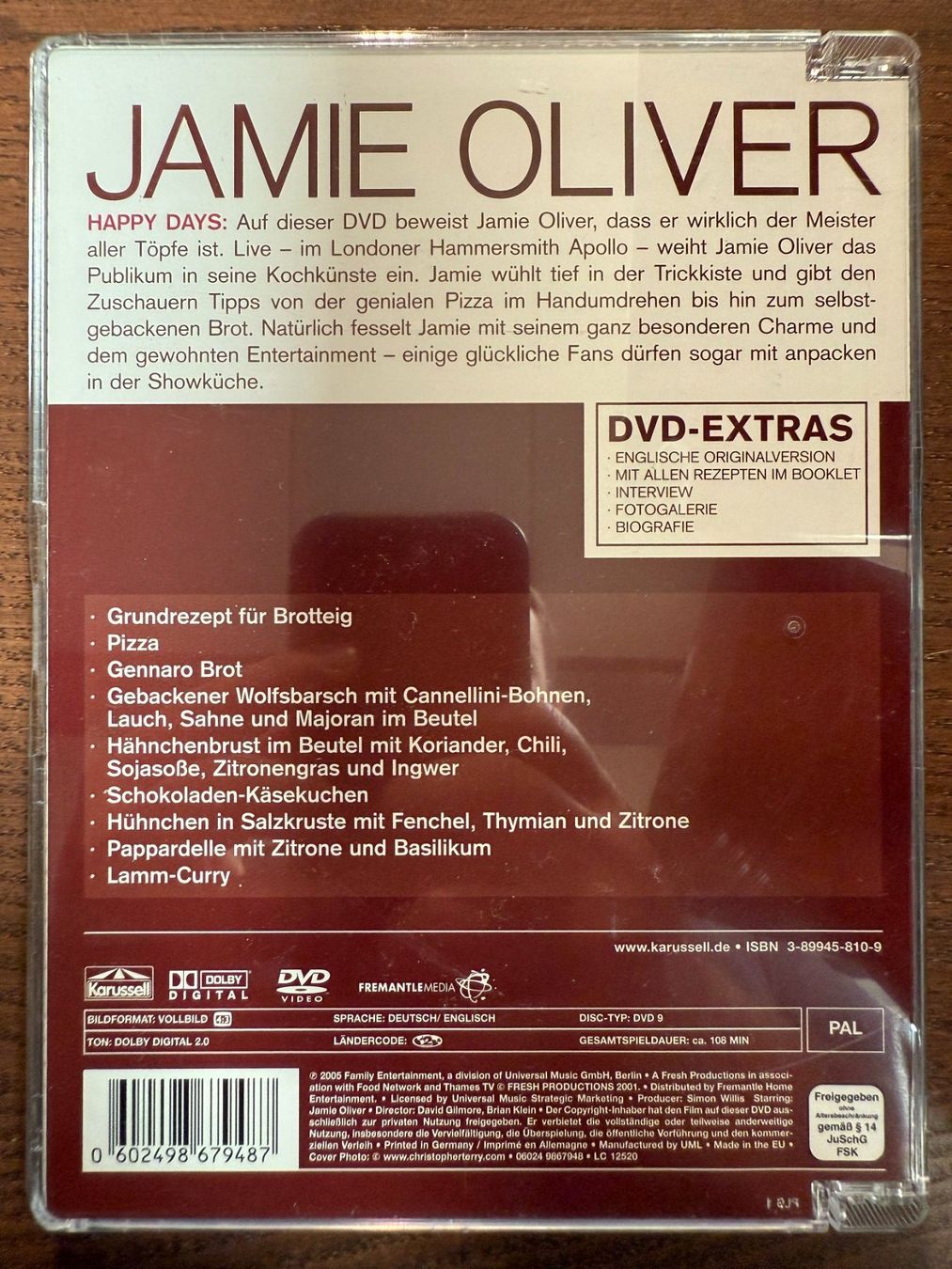 Alle DVDs: Jamie Oliver - Happy Days – Gebraucht aus Zürich von FilmFreunde 1