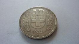 Uralter Fünfliber 1923 , sehr schön