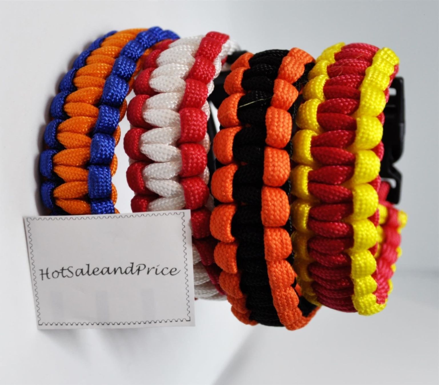 Guinzagli & Collari: 4x Paracord Rettungsseile Nylon – Nuovo e nell'imballaggio originale da Courlevon venduto da HotSaleandPrice 1
